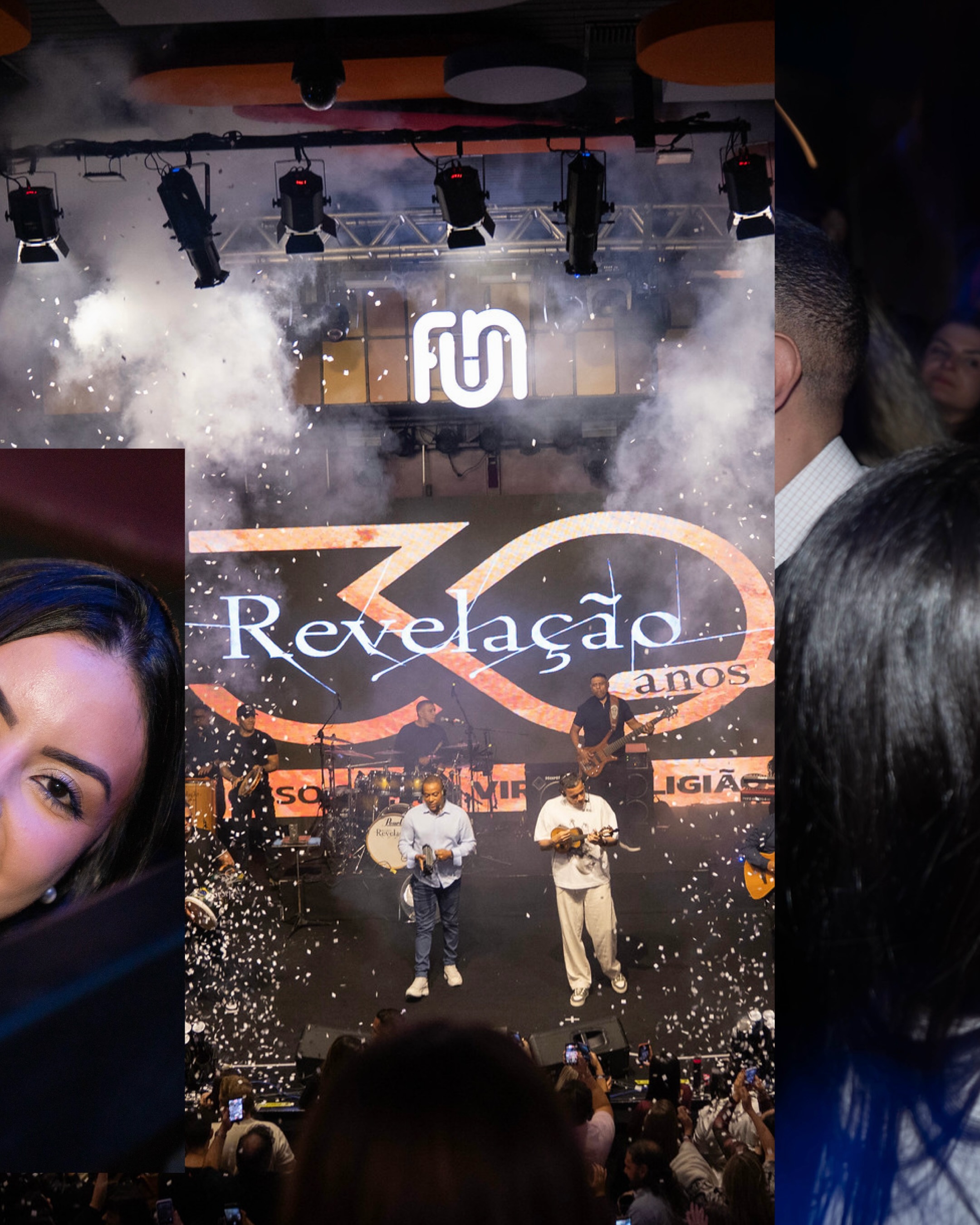 Registro do show do Grupo Revelação na Fun Stage